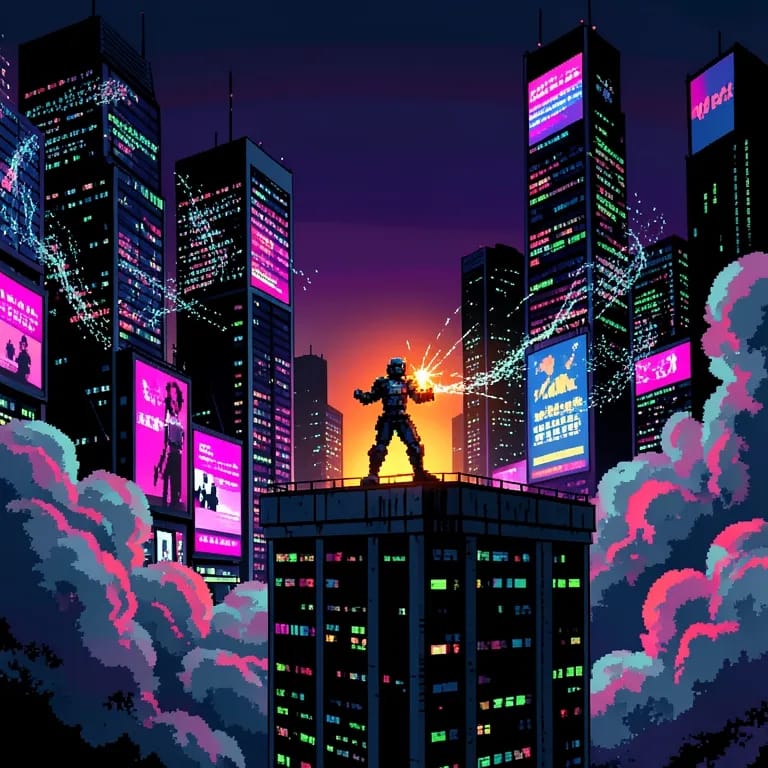 Pixel Knights: The Turns of Obsession