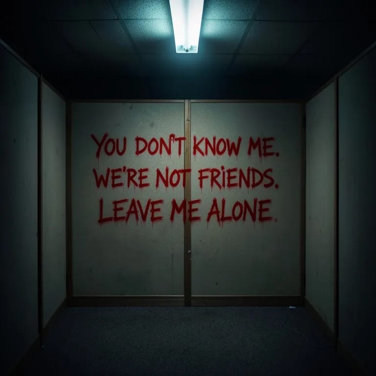 We Are Not Friends