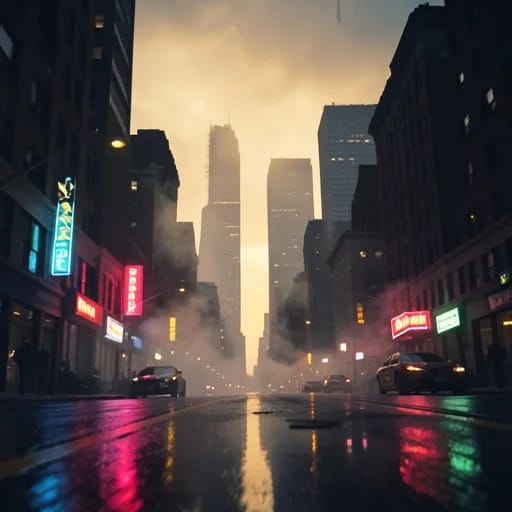 Lichter der Stadt