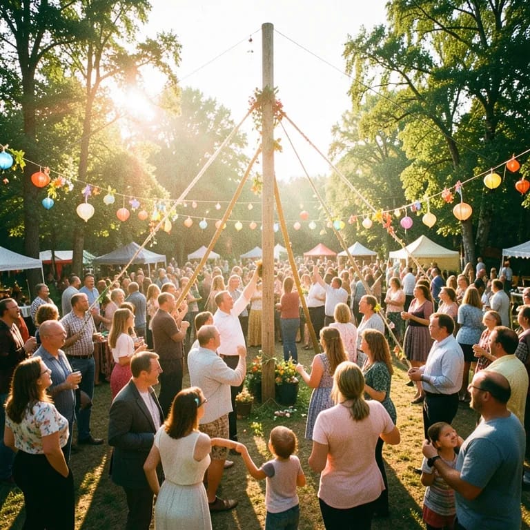 Midsommar i Vittangi