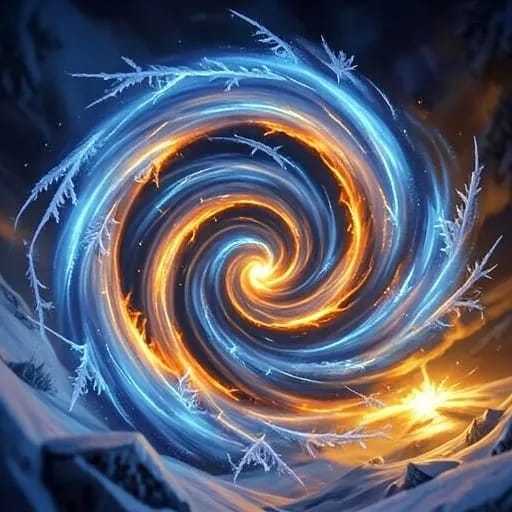 Frost og flammer