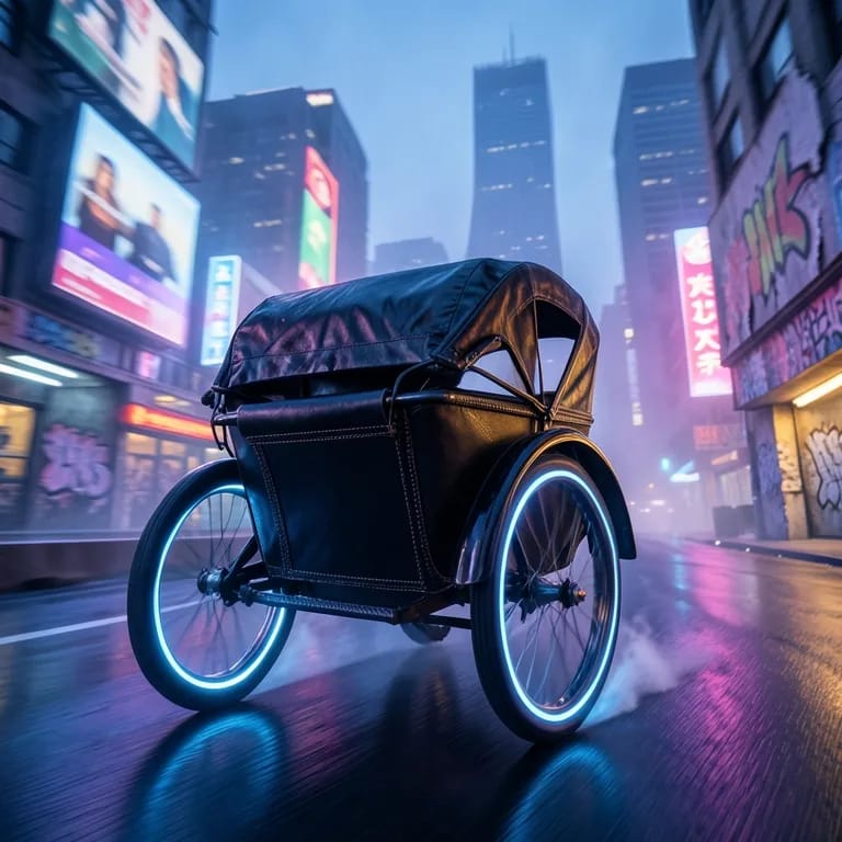 Privet rickshaw.