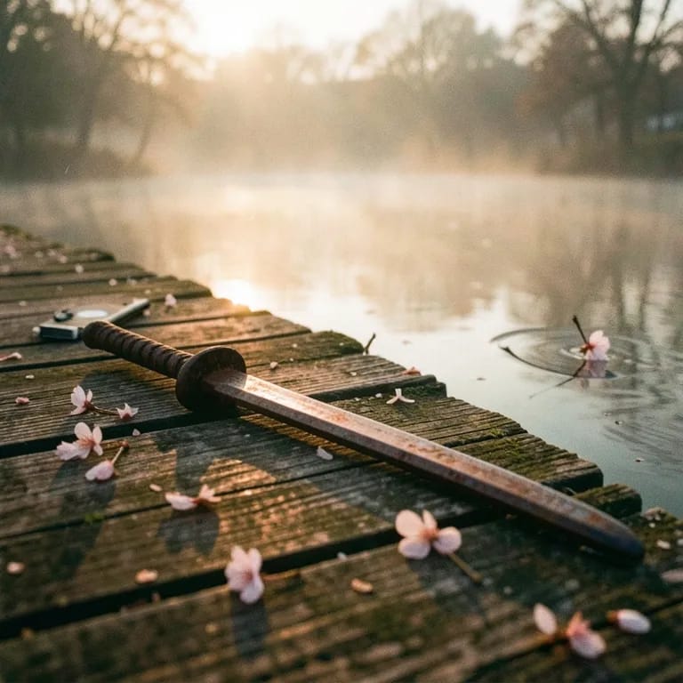 Samurai in sorrow