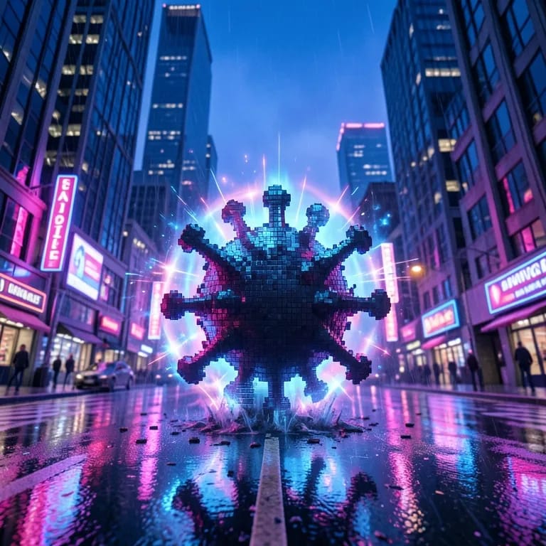 Cyber Virus Dance