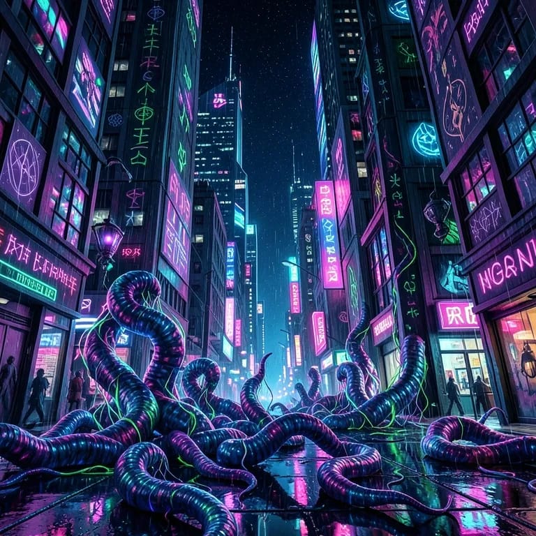 Running something