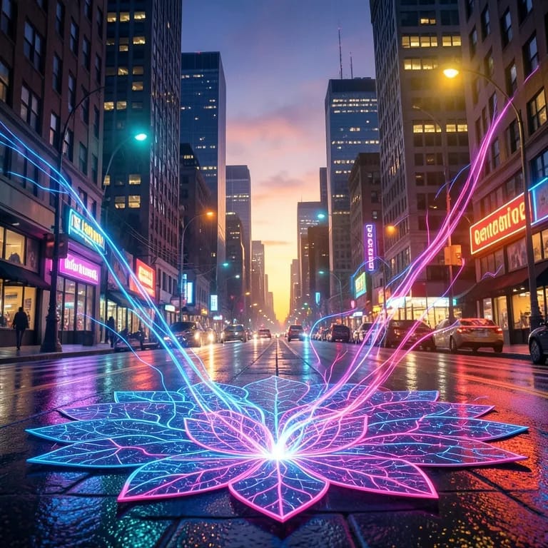 Luzes da cidade