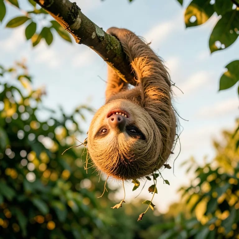 Slow Crying Sloth