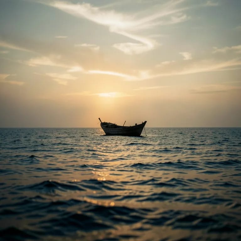 Across the sea to you