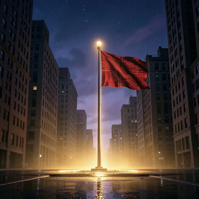 Never Let the Flag Fall