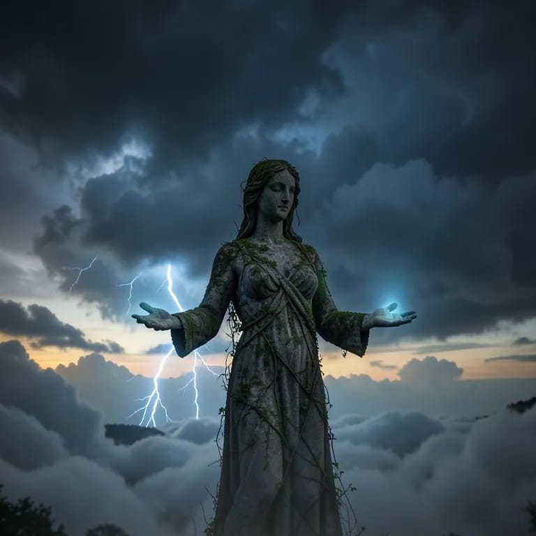 Beneath the Collapsing Skies