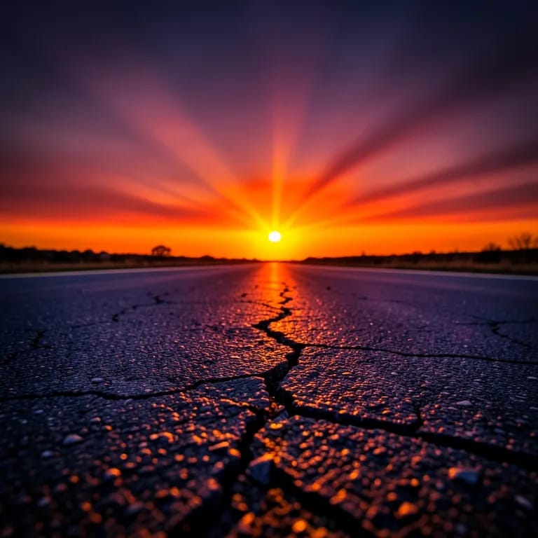 Sun Running Down