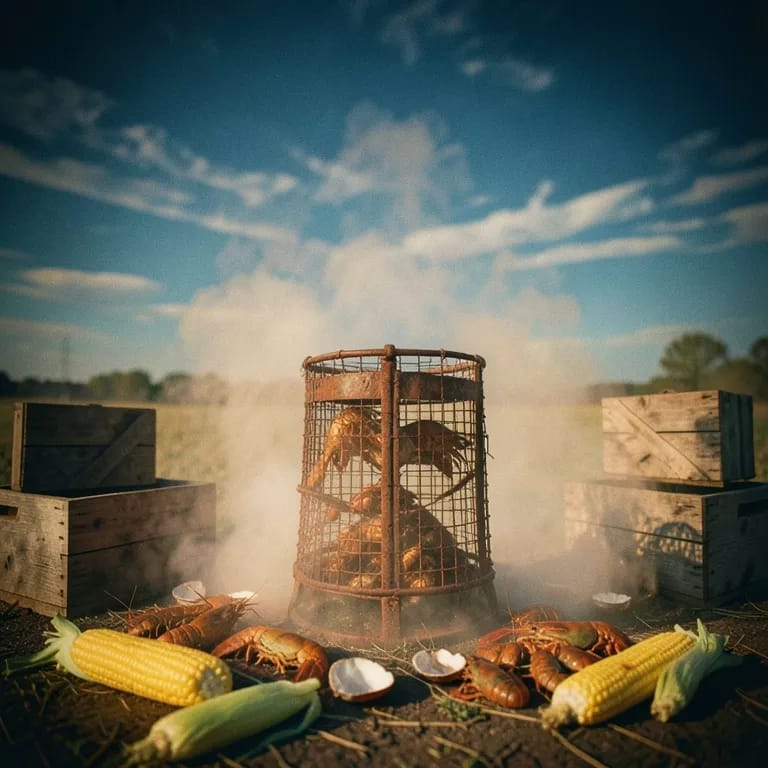 Crawfish Boil in Tunica