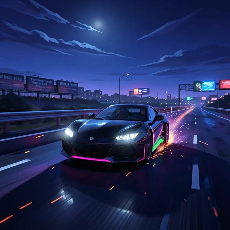 DASHIN’ ON THE HIGHWAY