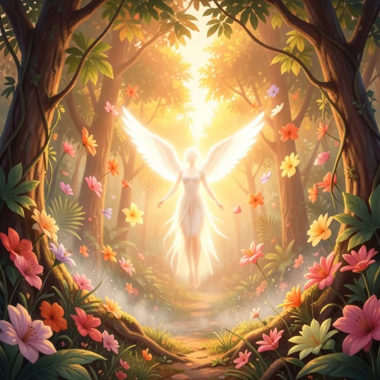 Um anjo do céu
