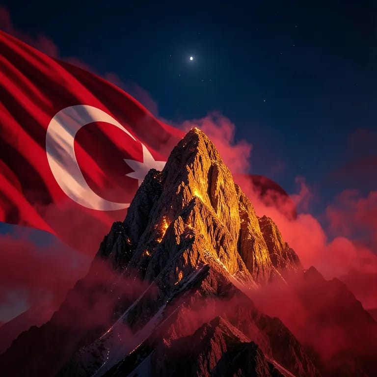 AY YILDIZLA ZİRVEYE