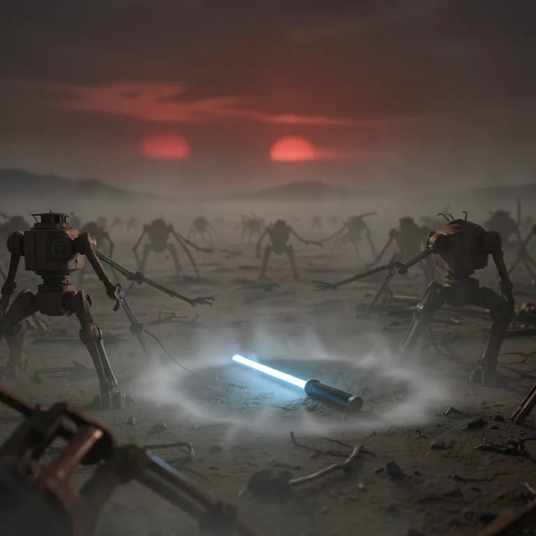 Duel In The Hanger Bay