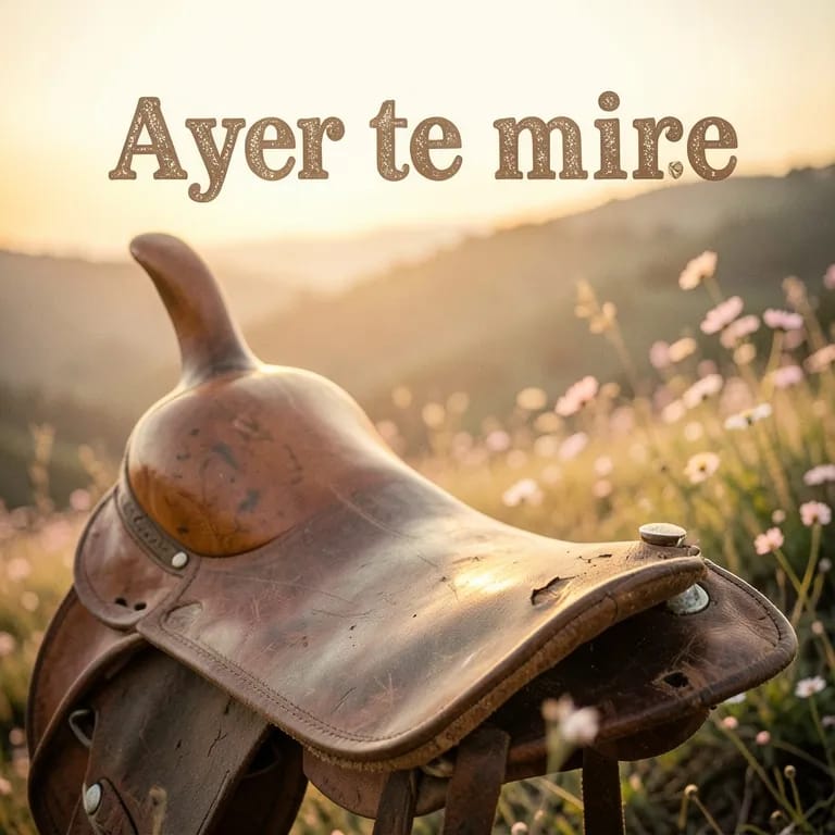 Ayer te mire