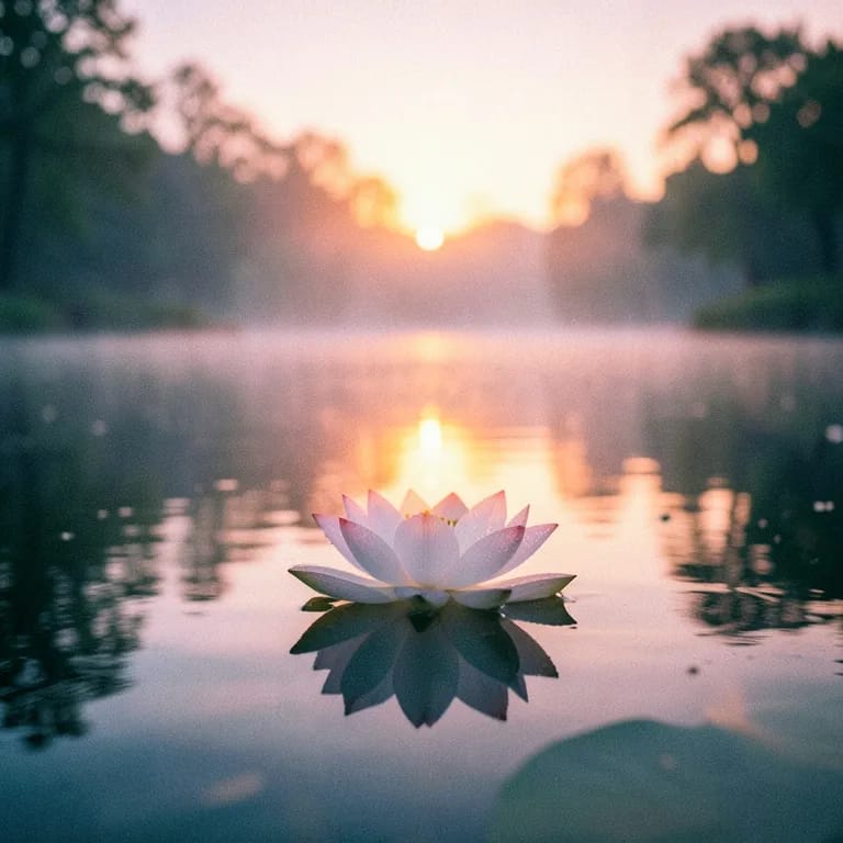 Sunrise Over Quiet Water
