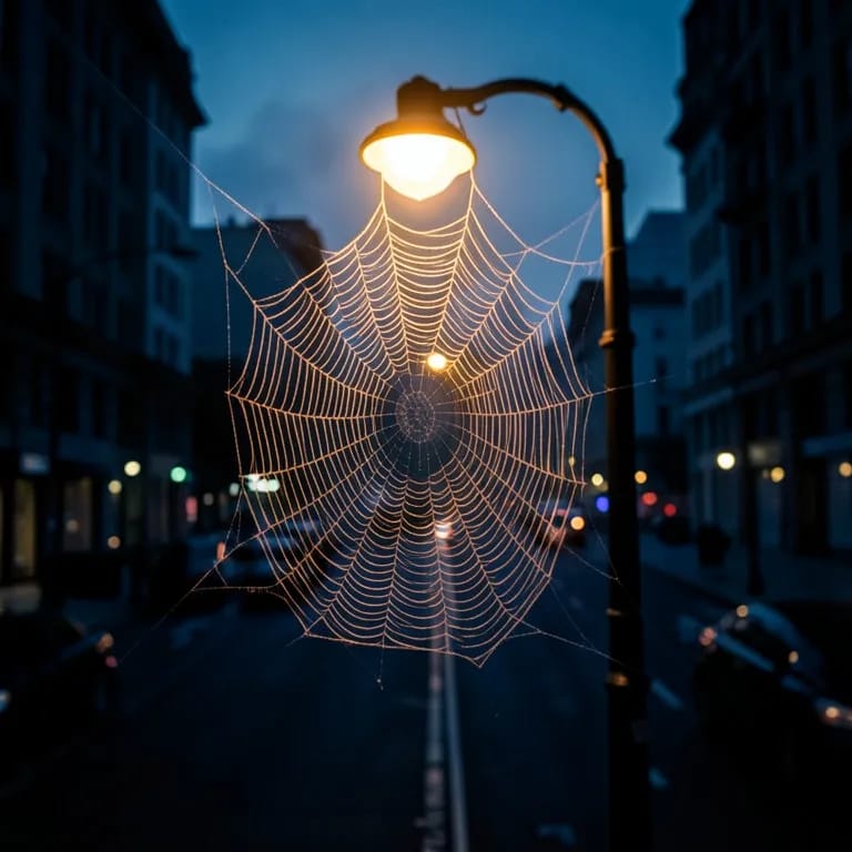 Wrapped in your web