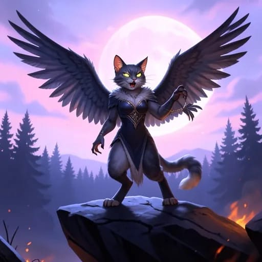 Moonlight Queen BittyBatKittyCat
