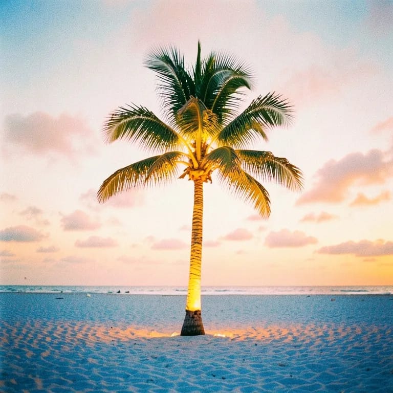 Midnight on the Sand