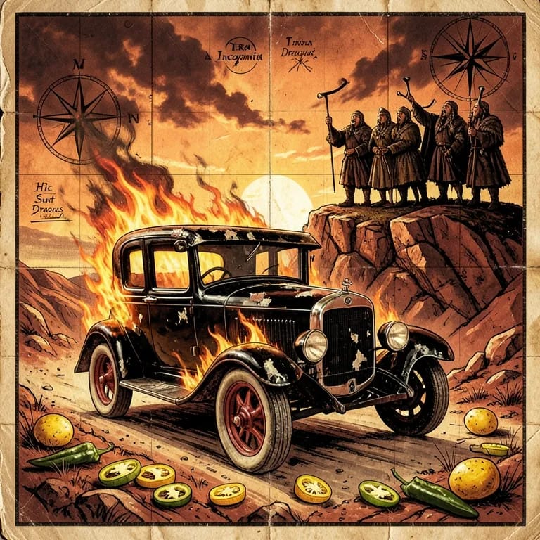 The Fiery Cheese Ball Adventure