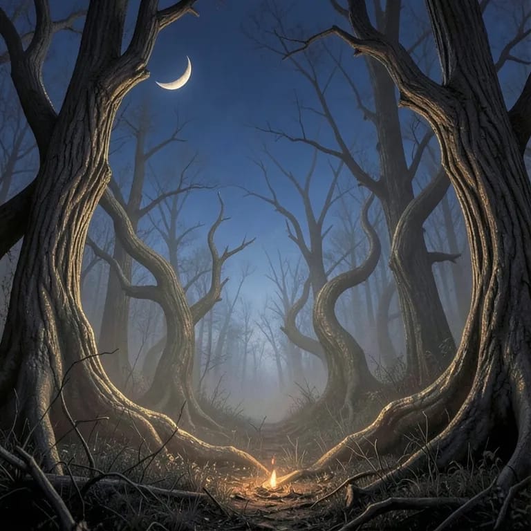 Blue Denim Moon