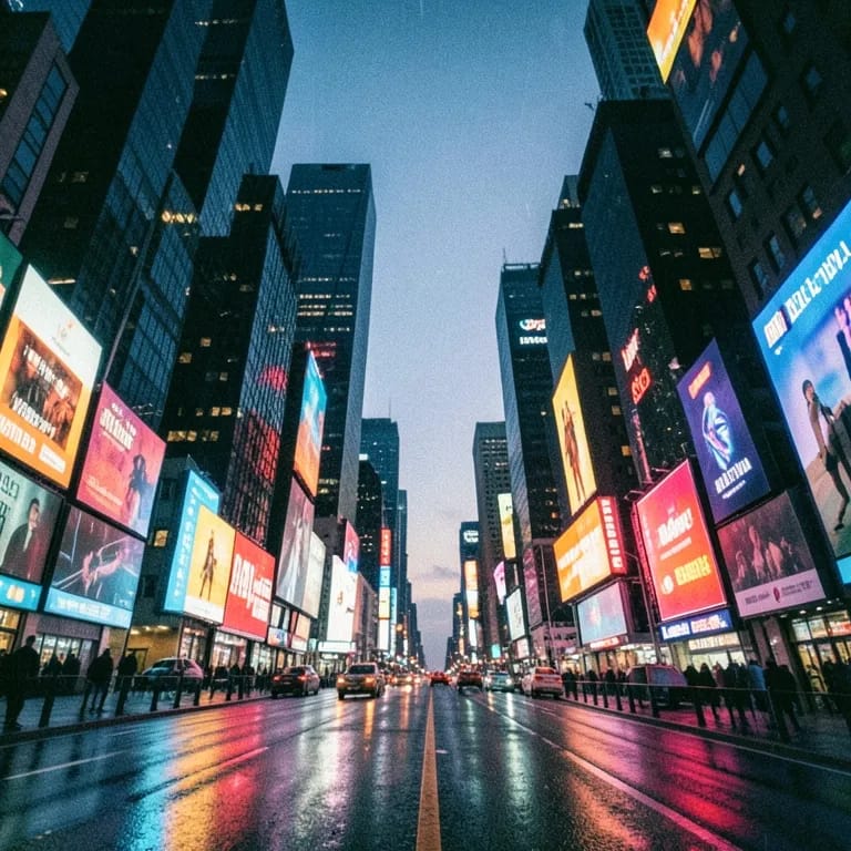 Neon nella notte
