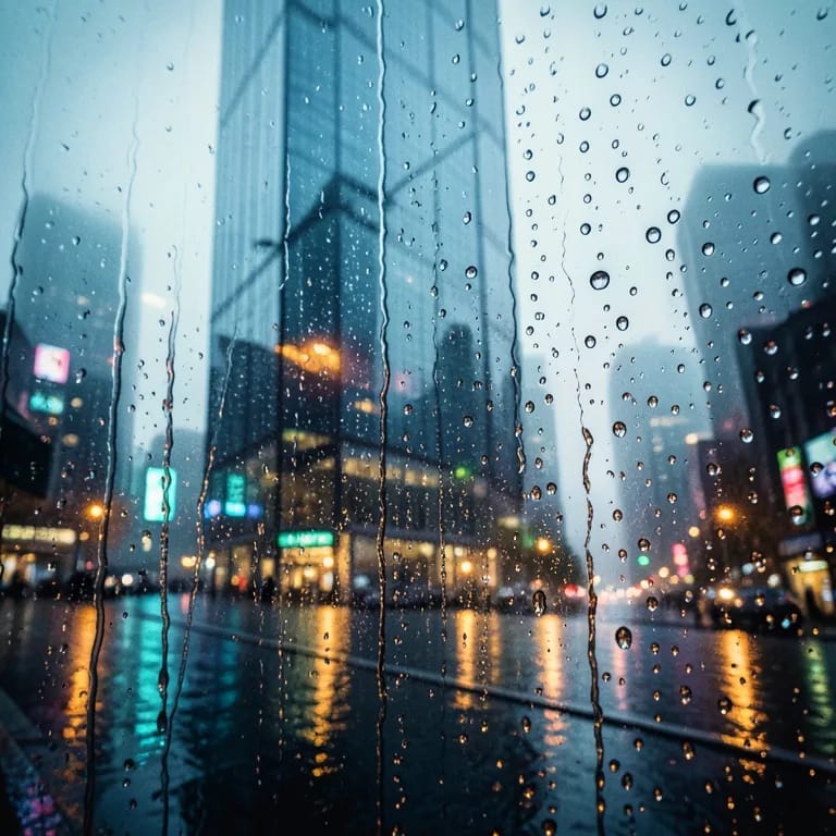 Rain on Glass