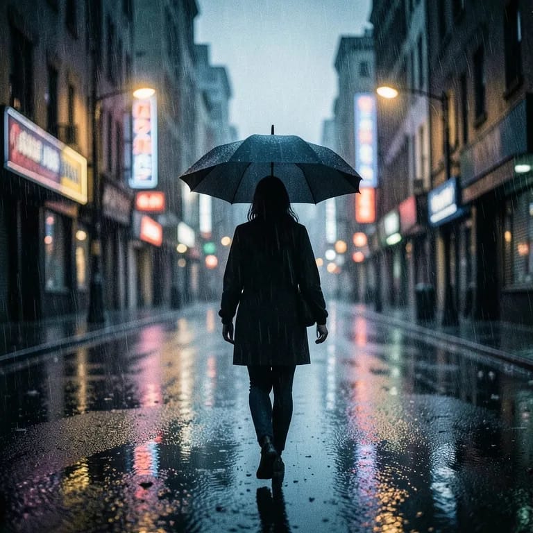 Woman in the Dark