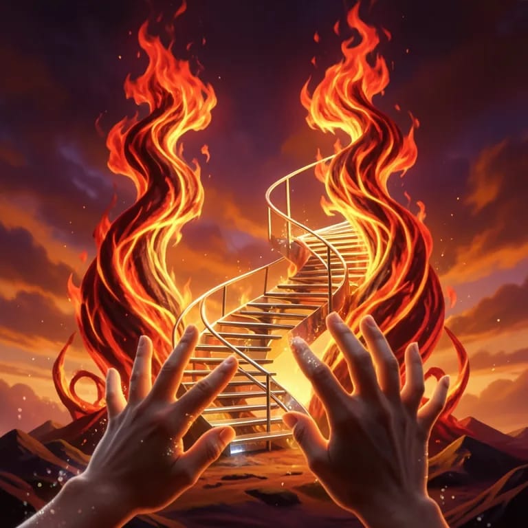 Soul on fire my desire higher