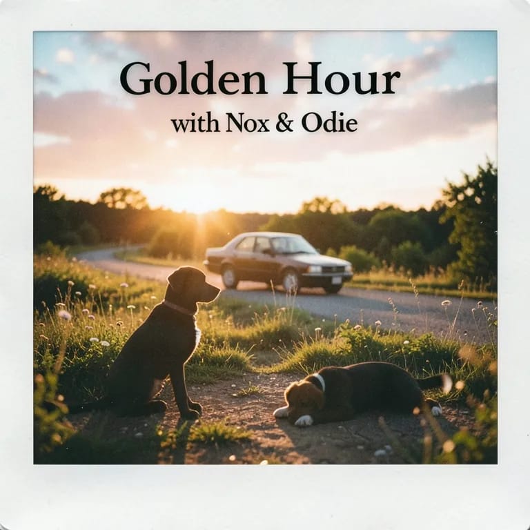 Golden Hour with Nox & Odie