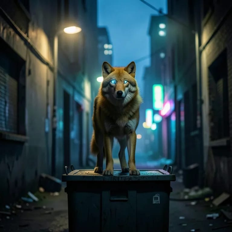 Lone Wolf In A City Of Packs