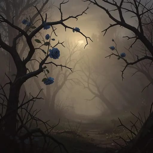 Espinas De Una Rosa Azul