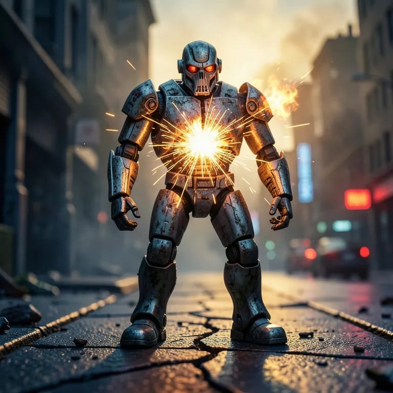 David der Terminator (Klein, aber oho!)