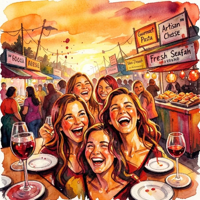 Thirsty Wine Lovers go nuts in Noosa