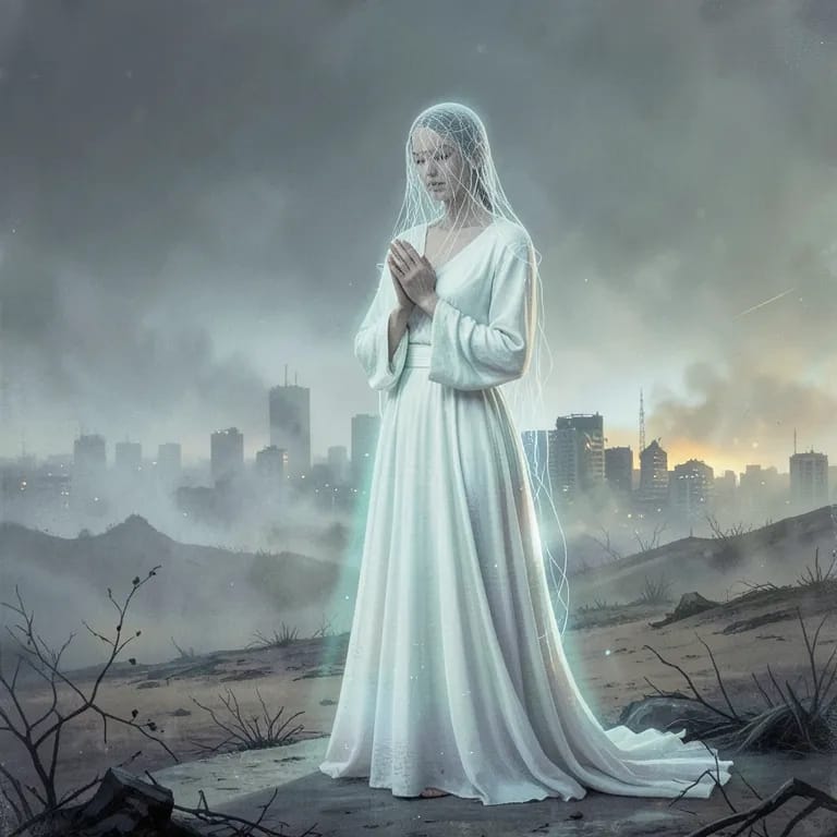 Lady in White