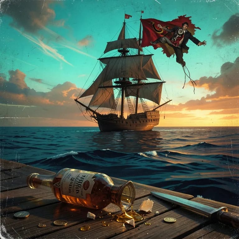Black Flag in the Blue
