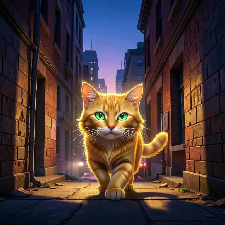 The golden cats