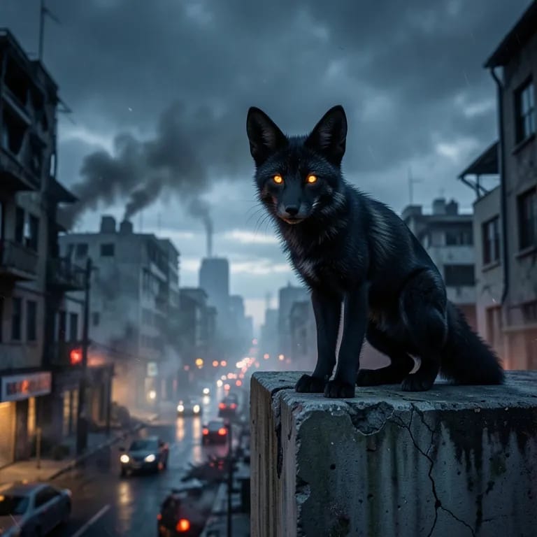 Black Fox ist wachsam