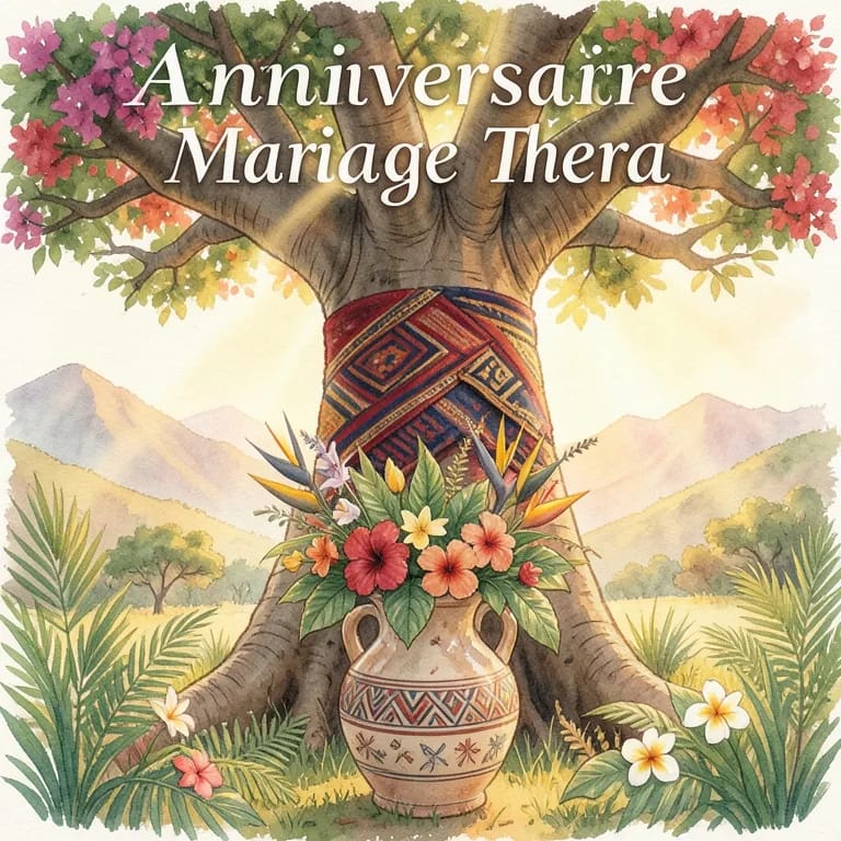 Anniversaire Mariage Thera