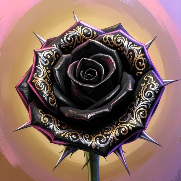 Die schwarze Rose