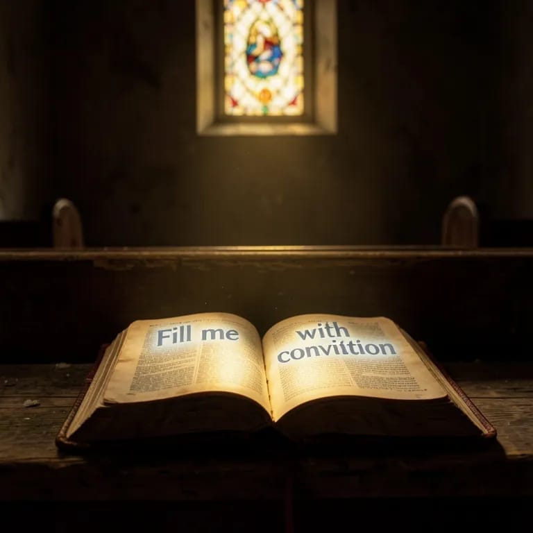 Fill Me With Conviction