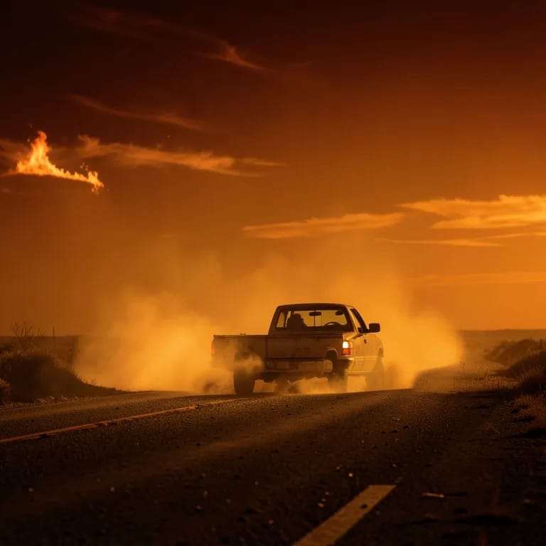 Kicking dust on what we were