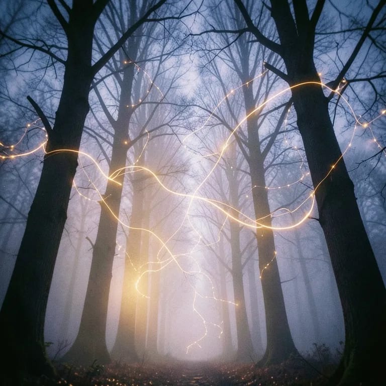Gedanke aus Licht