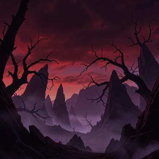 Bloody skies