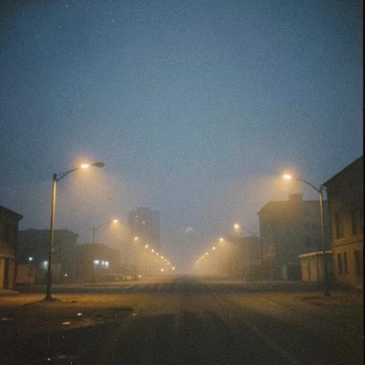 Midnight Sidewalk