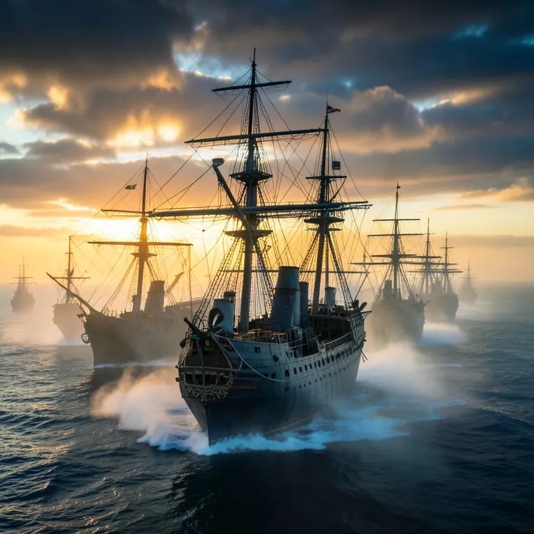 Westward the Iron Fleet