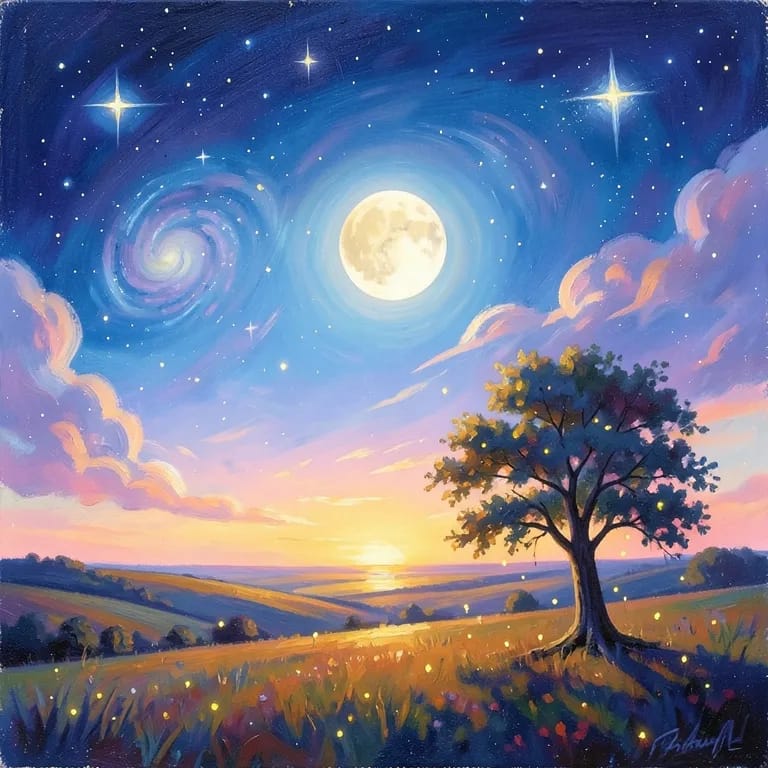 Moonlit Sky
