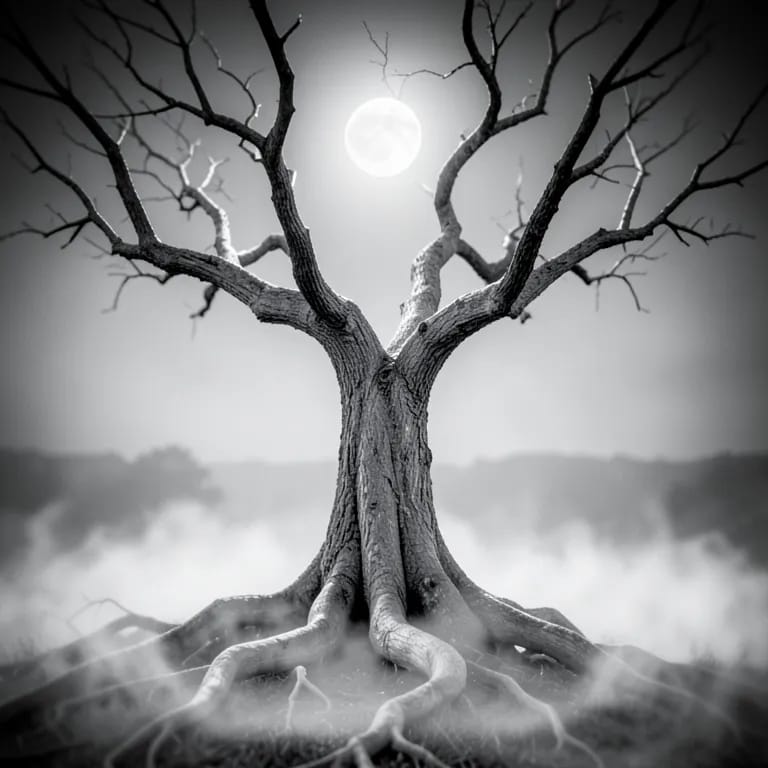 Basking Under the Moonlight Sky